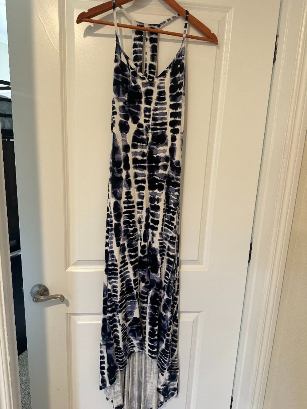 Long Blue Sundress